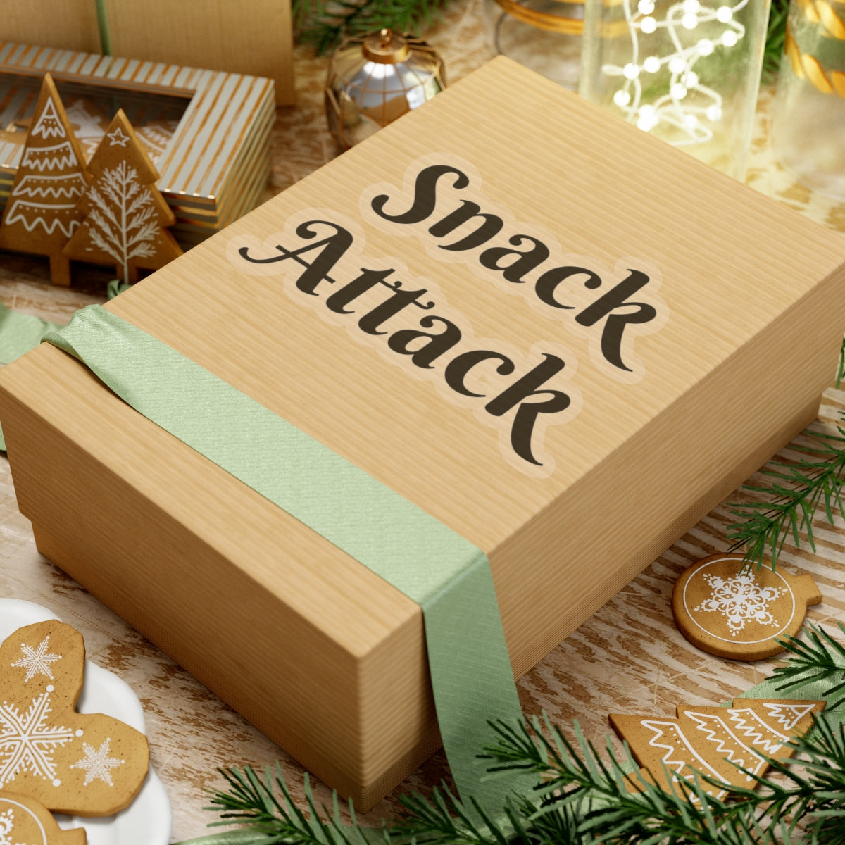 Snack Attack Sticker