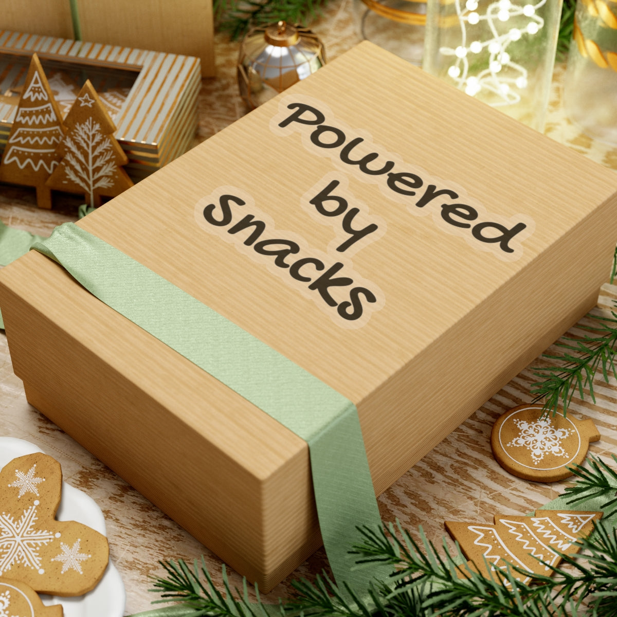 powered by snacks